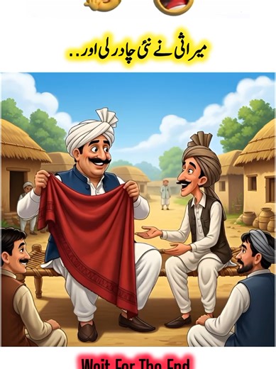 میراثی سے چادر لینے کا مزاح