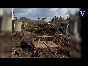 Imágenes de la capital de Tonga muestran la devastación tras la erupción y el tsunami