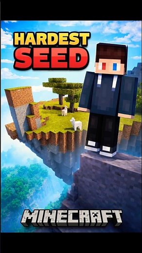 I Spawned in the HARDEST Minecraft Seed Ever 😱 (Impossible Survival!)