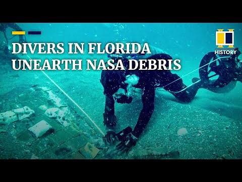 Divers discover debris from space shuttle ‘Challenger’ off Florida coast