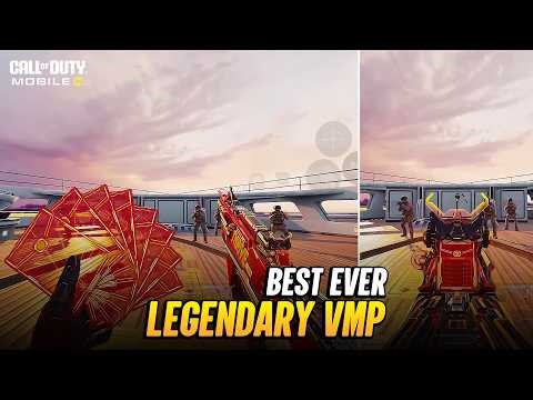 This Legendary VMP is Best in CODM - Crimson Sparkfire Inspection & Gameplay COD Mobile