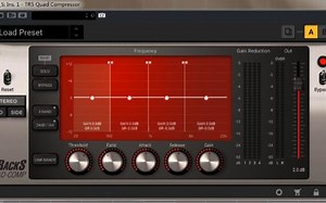 恐龙套装效果器之Quad-Comp总线多段压缩器