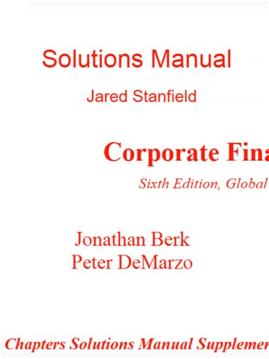 💰 Corporate Finance 6th Edition (Global) 2026 📊🔥 | Valuation, NPV, CAPM & Exam Success Guide 🚀 Corporate Finance can feel intense 😓 NPV, IRR, WACC, CAPM, bond valuation, capital budgeting — it’s a lot. But once you understand the logic behind the formulas, everything starts to click 💡📈 This 2026 Corporate Finance Exam Prep Guide is designed to help you master the most tested concepts step by step — so you don’t just memorize equations, you understand how and when to use them 💪📘 Inside t