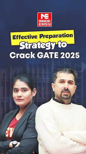1.9K views | Discover the GATE 2025 Exam Preparation Strategy⭐ #GATE2025 #GATEExam #gatepreparation #GATEAIR1 #GATE | MADE EASY | Facebook
