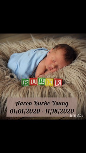 Aaron Burke Young 01/01/2020 - 11/18/2020 Oh, to go "back to the beginning again" 💔 Please take a moment to remember our precious Burke today. Our hearts ache for him every moment and will, always. We miss you, our little lovebug 🐞 #rememberburke 💙 #normalizegrief | Ashley Young