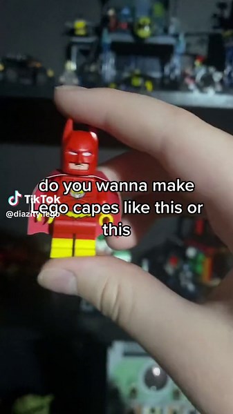How to Make Custom Lego Capes for Action Figures