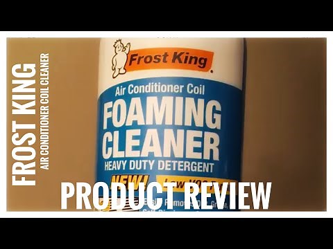 Frost King Air Conditioner Coil Foaming Cleaner