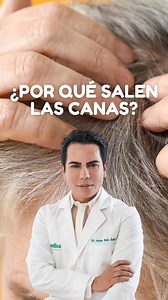 ¿Por qué salen las canas? 👩‍🦳👨🏼‍🦳5 Tips para retardar su aparición #JavierDerma #PielSana #dermédica | Javierderma
