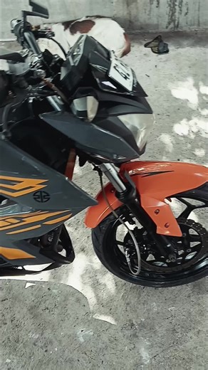 Kawasaki Z300 Custom Kit on Rodrigues Island