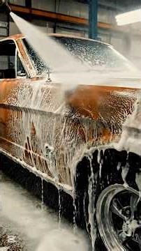 This Mustang Was Pure Rust… Watch What It Becam FULL RESTORATION #carrestoration #ASMR #restoration