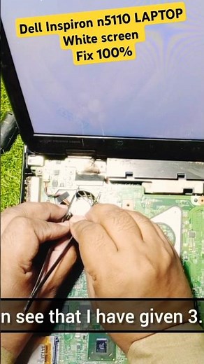 Dell Laptop White screen problem || Jumper wire Only || Fix 100%