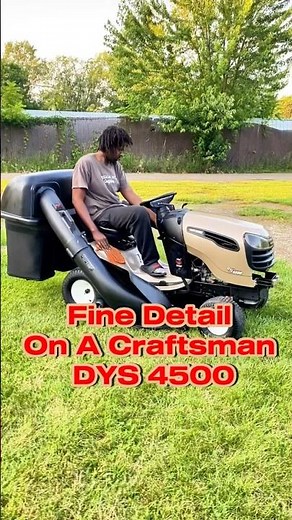 🧽 Fine Detail On A Craftsman DYS 4500 🫧 #dunlap #dunlapmusic #wisdomrich #gr8lyfe #detailing