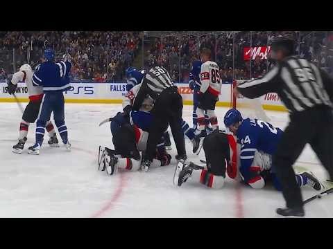 🔥Tempers Flare🔥 Ottawa @ Toronto 3rd Period