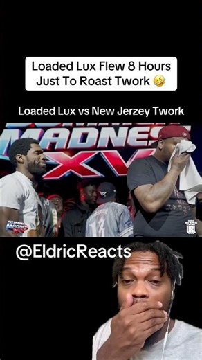 Loaded Lux Roast Twork 😂 #shorts #battlerap #loadedlux