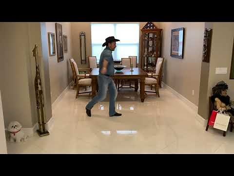 COWBOY STYLE Line Dance Demo & Tutorial by Ira Weisburd