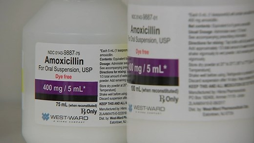 Amoxicillin, over the counter medication shortages impacting pharmacies across region