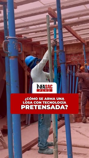 🏗️ ¿Cómo se arma una losa con tecnología pretensada? 👷‍♂️💡 Acompáñanos a ver paso a paso cómo se realiza el armado de una losa con viguetas pretensadas 🔩🧱 Un sistema moderno, preciso y eficiente que ahorra tiempo, material y garantiza resistencia 💪🔥 #viguetaspretensadas #losaspretensadas #ingenierocivil #maestrosdeobra #obrasreales #tipsdeobra #construccionperu | Viguetas Pretensadas Infasac