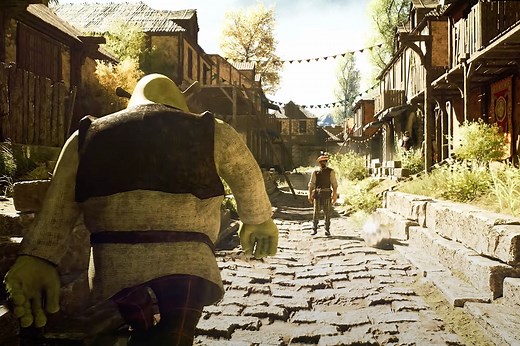 What an Open-World Shrek Game Made in Unreal Engine 5 Could Look Like
