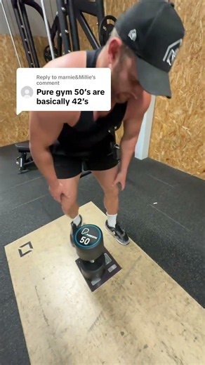How heavy are the 50kg dumbbells in pure Gym? #bodybuilding #bodybuilder #puregym