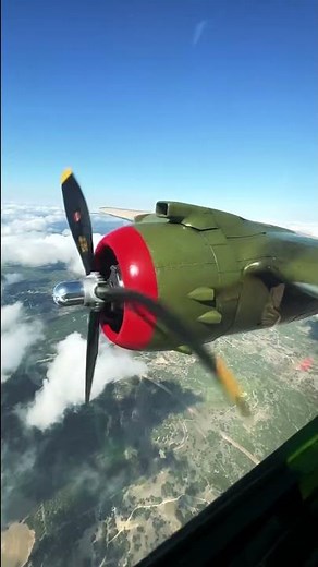 Watch the North American Aviation B-25 Mitchell 'Yellow Rose' Fly Again! #shorts