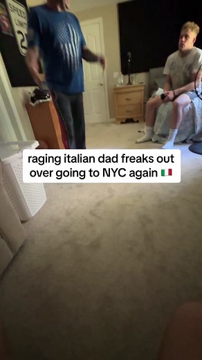 Raging Italian Dad Freaks Out Over Going to NYC Again 🇮🇹