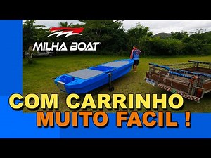 Removing and replacing the Mile Boat in the water by yourself!