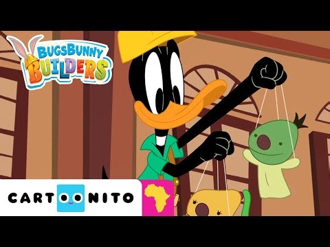 Puppet Theatre 🎭 | Bugs Bunny Builders | Cartoonito Africa