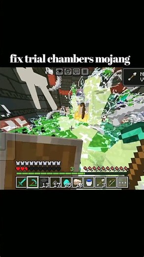 fix trial chambers mojangg #minecraft #mojang #smallcreator