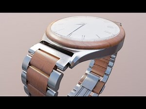 modeling a photo realistic watch in blender 2.8