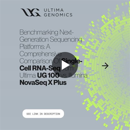 #ug100 #ug100 #scrnaseq #singlecell #genomics #ngs #bioinformatics | Ultima Genomics