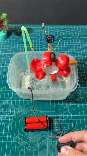 Yuri Ostr on Instagram: "Science project for class 7th students working model Easy science ideas #tech #diy #shorts"
