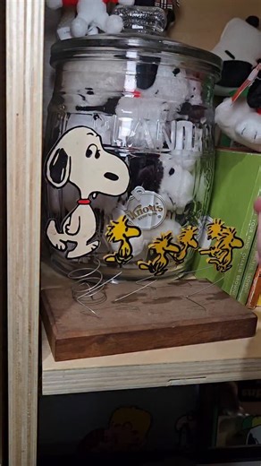 CollectPeanuts.com on Instagram: "Snoopy bobbing along with his peeps... #Snoopy #Woodstock #peanutsgang #snoopyfan #vintagesnoopy"