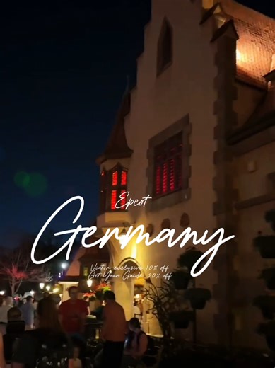 Discover the Magic of Germany Pavilion at EPCOT