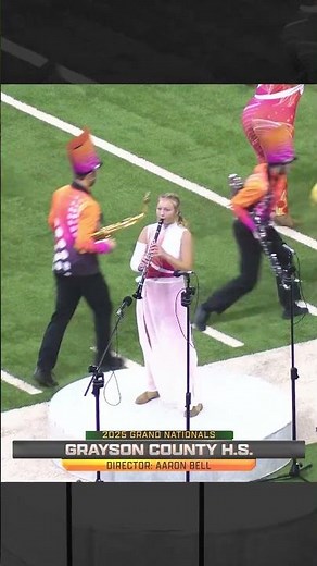Grayson County High School 2025 "DOTS" #marchingband #box5tv #bandsofamerica