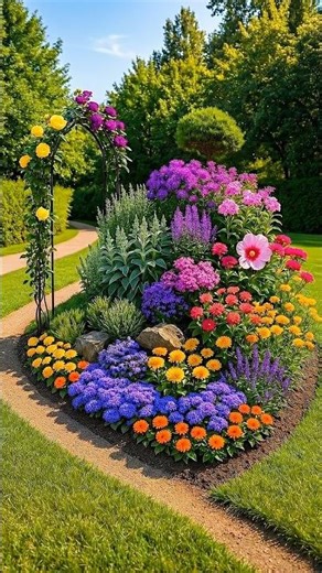 DIY Flower Bed: Step-by-Step 🛠️#KatyaResin