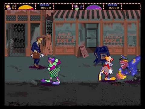 Ninja Clowns 2 player Netplay arcade game