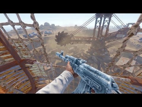 My First Time Playing Rust… We Ended With A BOX OF AKs!
