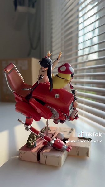 MY DEDEDE FIGUREEEE RAHHH okay so i am so NOT a video girly so this isnt very good but its good enough for me xd they r so cute and small wanted to show case them on here bc the detailing is so well done :p aneways enjoy this silly lil stop motion vid #deaddeaddemonsdededededestruction