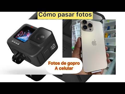 TUTORIAL GOpro - como pasar fotos/videos de la gopro al celular [ iPhone y Android ] sin cables