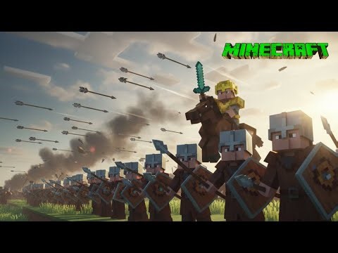 Minecraft Epic War Begins 😱 | Villager Army vs Enemies | Ultimate Minecraft Animation