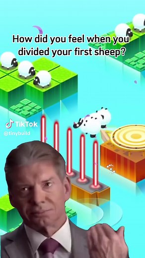 It’s been emotional 🐑 play Divide By Sheep on PC, iOS and Android #Meme #MemeCut #dividebysheep #mathgame #puzzlegame #mobilegame