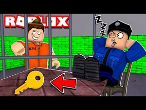 COMO ESCAPAR DA PRISÃO SEGURA DO ROBLOX!! (👮🏽‍♂️Escape Prison Obby)
