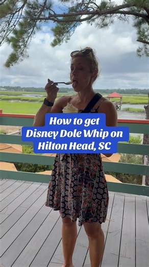 22K views · 61 reactions | Disney’s dole whip is so refreshing on a hot summer day. Here’s how to get it on Hilton Head Island, SC! | Hilton Head Livin | Facebook
