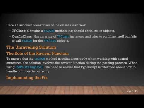 How to Fix the toJSON Method Not Being Called in Nested Arrays in TypeScript