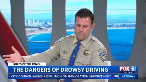 The dangers of drowsy driving
