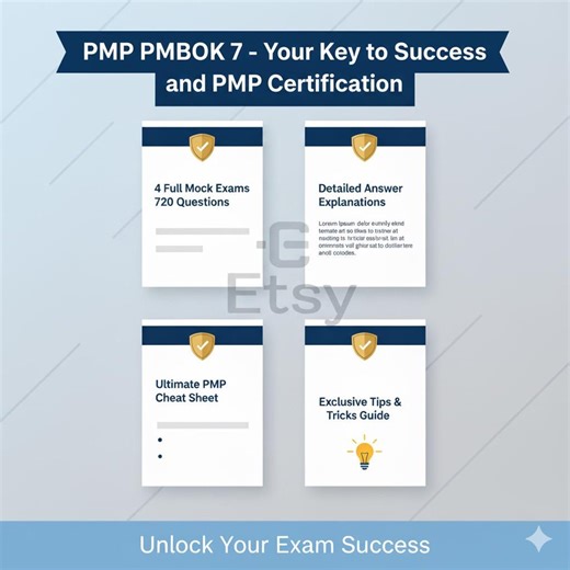 All in One - PMP Exam Prep Kit | 720 Questions, Cheat Sheet (PDF Download) - Etsy