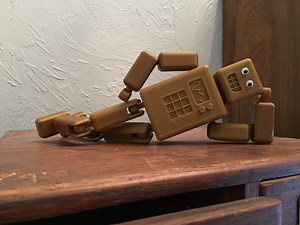 Retro Robot #3DThursday #3DPrinting