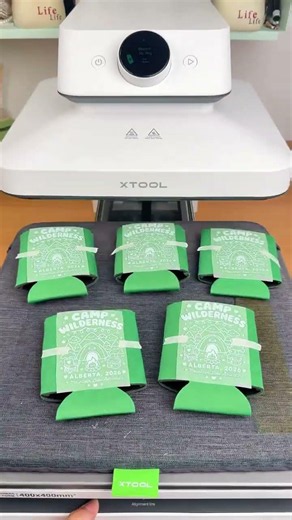 xTool Apparel Printer From tents to lake views every piece is made for that mountain adventure vibe