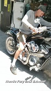 4.7K views · 171 reactions | Honda Fury Inox Exhaust Custom⚡ | ZDR Custom Moto | Facebook