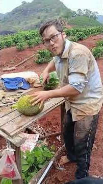 This is the best method to open your jackfruit.